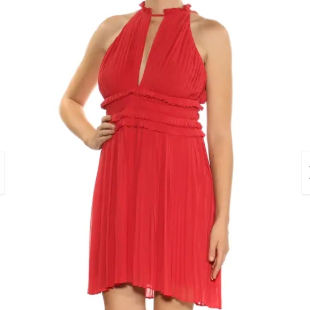 NWT Red Sleeveless Dress, Max Studio